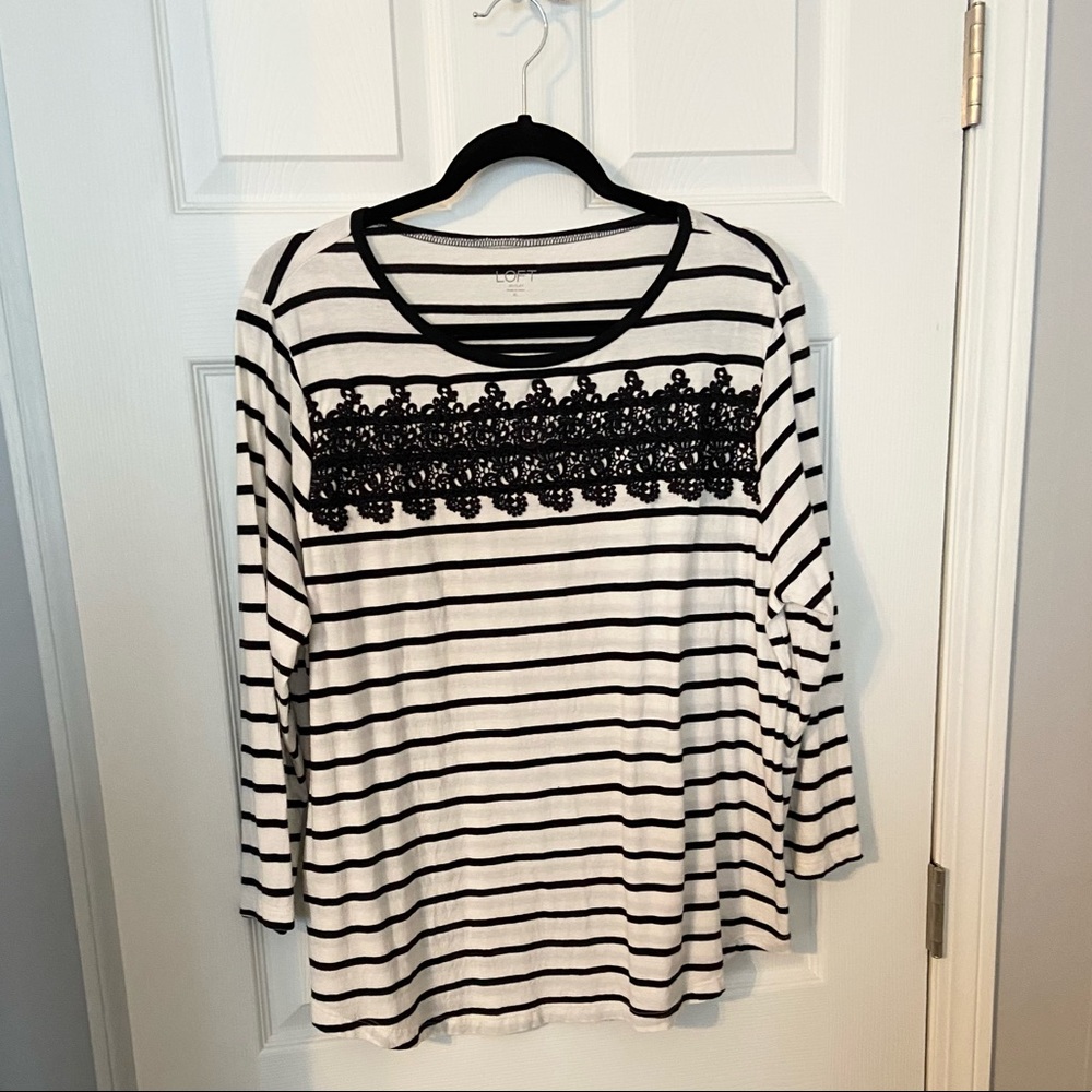 Loft Outlet Striped Top